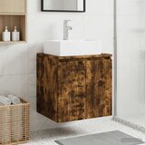  Umivaonik s policom Dimljeni hrast 49,5 x 41 x 62,5 cm | shoptok.hr