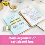  ZASTAVICA 11,9X43,2MM 5BOJAX20L POST-IT 3M.684 METALIK BLISTER-EOL!! | shoptok.hr