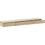  Ladice za krevet Sonoma hrast 200x36 5x16 5 cm Igrajno drvo | shoptok.hr