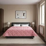  Poletna odeja Roza 200 x 200 cm Mikrofibra in Teddy flis, (5000284457) | Shoptok.si