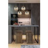 Opviq nepal 4 Lü Sıralı eskitme bal Camlı Sarkıt antique chandelier Cene