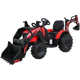 Bager na akumulator s prikolicom 720-T 4x4- crveni | shoptok.hr