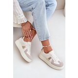 Boto Eco Leather Women's Sneakers On Platform Beige Goriette Cijene