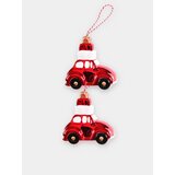 Sinsay Božićne kuglice u obliku automobila 2 pack | shoptok.hr
