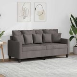  Dvosjed od tkanine smeđesivi 140 cm | Eponuda.com