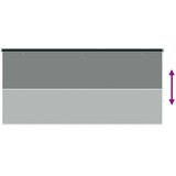  Vanjska roleta 90% blokada UV zraka Tamnozelena 400 x 140 cm | shoptok.hr