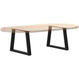  Noge za klub stolić V-oblika 2 kom Crne 70 x (42-43,3) cm Čelik | shoptok.hr