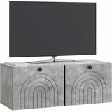 TV ormar za zid Zidne Betonska siva 78,5 x 31 x 30 cm | shoptok.hr