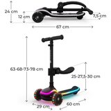 Kinderkraft skiro RAKET UP, Black | Shoptok.si