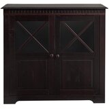 Støraa Tamno smeđa vitrina od masivnog bora 95x35 cm Lisa – Cijene