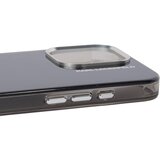Karl Lagerfeld Etui za telefon 'iPhone 16 Pro Max' svetlo siva / črna | Shoptok.si