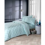 Mijolnir Mentol zelena posteljina za krevet za jednu osobu od damasta 140x200 cm Kareli – | shoptok.hr