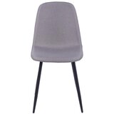 XXXL Stol Mona, Siva, Črne Noge | Shoptok.si