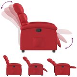  Naslonjač od umjetne kože crveni | shoptok.hr