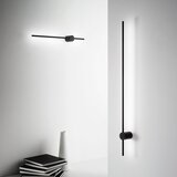 Ideal Lux led zidna svetiljka essence LED/12W/230V 4000K 70 cm cri 90 crna | Eponuda.com