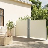 Maison Chic Zložljiva stranska tenda - Senčniki krem 140x1200 cm, (22040416) | Shoptok.si