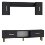 Hanah home tv polica yosun bohem anthracite sapphire oak | ePonuda.com