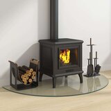 Staklena ploča za kamin polukružna 1200 x 600 mm | shoptok.hr
