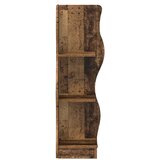  Kutna polica Staro drvo 34 x 33 x 102 cm Konstruirano drvo | shoptok.hr