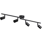 Modern Living reflektor molly, črna, 4 x 24 w | Shoptok.si