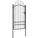  Vrata čelična 1 x 2,5 m crna | shoptok.hr