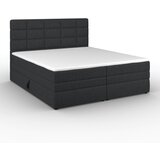 Bessagi Home Postelja Boxspring Aria, Temno Siva | Shoptok.si