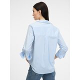 Orsay Light blue women's striped shirt - Women's | ePonuda.com