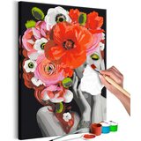  Slika za samostalno slikanje - Redhead Lady 40x60 | shoptok.hr