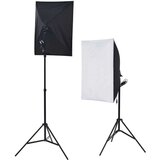 vidaXL Oprema za Foto Studio: 5 Raznobojnih Pozadina i 2 Softboxa | shoptok.hr