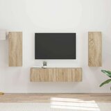  Komplet TV omaric 2 pcs Sonoma hrast Konstruiran les, (5000132504) | Shoptok.si