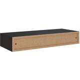 vidaXL Zidne police s ladicama 2 kom crne 60 x 23,5 x 10 cm MDF | shoptok.hr