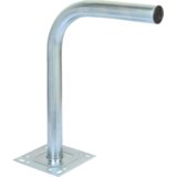Falcom Stenski nosilec 40cm, pocinkan, ukrivljen, podolgovate luknje - NJ40 | Shoptok.si