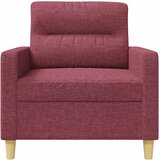  Fotelja crvena boja vina 60 cm od tkanine | shoptok.hr