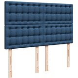  Krevet s oprugama i madracem plavi 140x200 cm od tkanine | shoptok.hr