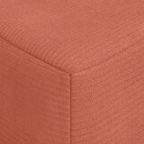 SOFA na razvlačenje Crvena narančasta 120 x 60 x 49 cm Tkanina | shoptok.hr