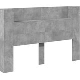  Uzglavlje Betonski sivi 160 x 16,5 x 103,5 cm Konstruirano drvo | Eponuda.ba