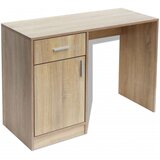  Radni stol s ladicom i ormarićem boja hrasta 100 x 40 x 73 cm | shoptok.hr