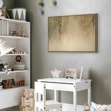  Slika - Spring Orchard - Hummingbirds Among Tree Branches in Beige Shades 60x40 U prirodnom drvenom okviru | shoptok.hr
