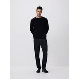 Reserved Pamučni džemper - crno | shoptok.hr
