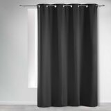 Douceur d intérieur Crna zatamnjujuća zavjesa 135x240 cm Occult – Cijene