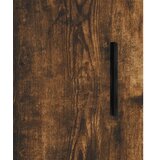  Visoka komoda dimljeni hrast 69,5x34x180 cm konstruiranog drva | shoptok.hr