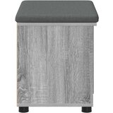  Haldna klop z blazino Enobarvno Siva Sonoma 60 x 38 x 46 cm, (5000160696) Slike