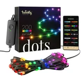 TWINKLY LED trak Dots (RGB, 10 m, črn)