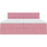  Postelja s shranjevanjem z vzmetnico Roza 100 x 200 cm, (5000101248) | Shoptok.si