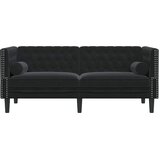 SOFA Crna 174 x 74,5 x 70,5 cm Baršun | shoptok.hr