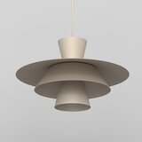  luster na sajli plato 1xE27/15W/230V bež | Eponuda.com