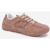 Boto Ladies Sports Shoes Made Of Eco Suede Dark Beige Dorella | ePonuda.com