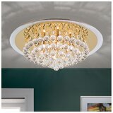 Orion DLU 2378/6/50-Kristalno stropno svetlo GLORIA 6xG9/40W/230V Ø50 cm zlatno | Eponuda.com