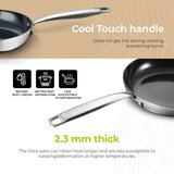  BE Living Set tava Essential Black 24-28 cm troslojni nehrđajući čelik | shoptok.hr