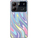  Torbica Silikonska Print Skin za ZTE Blade A54 Liquid Dream Cene